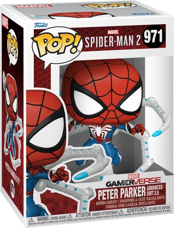 MARVEL: FUNKO POP! - SPIDER-MAN 2 - PETER PARKER SUIT