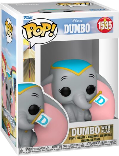 DISNEY: FUNKO POP! - DUMBO - DUMBO WITH FLAG