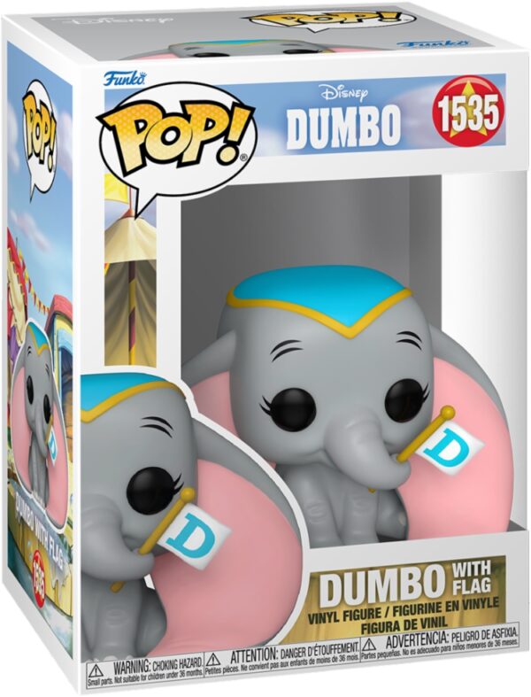 DISNEY: FUNKO POP! - DUMBO - DUMBO WITH FLAG