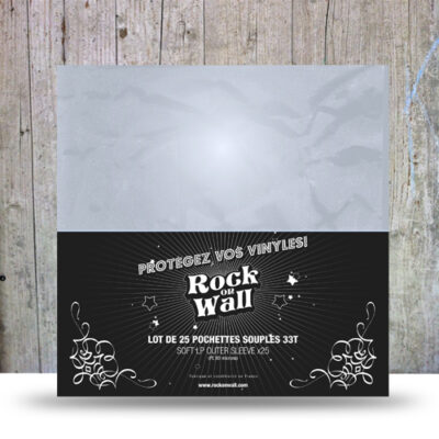 BUSTE TRASPARENTI DI PROTEZIONE PER VINILE (25 PZ.),