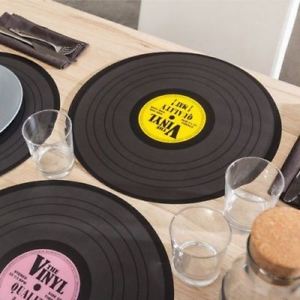 SET DA TAVOLA, DISCO, D: CA. 39 CM, (COLORI ASSORTITI)