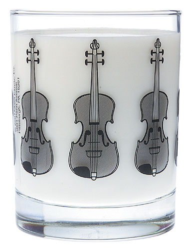 BICCHIERI IN VETRO TUMBLER: VIOLINO