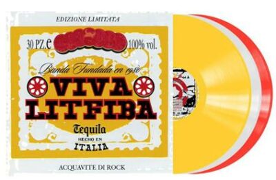 VIVA LITFIBA ED. LIMITATA 3 VINILI COLORATI GIALLO BIANCO E ROSSO