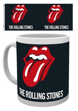 TAZZA IN CERAMICA THE ROLLING STONES LOGO
