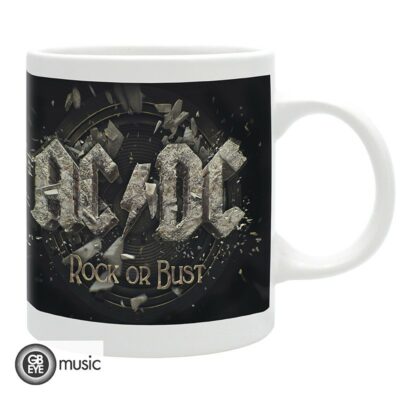 AC/DC - MUG - 320 ML - ROCK OR BUST - SUBLI - BOX X2