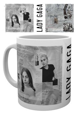 TAZZA CERAMICA LADY GAGA NOTES