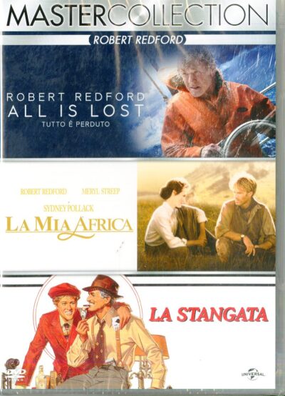 ROBERT REDFORD COLLECTION (BOX 3 DVD ALL IS LOST,LA MIA AFRICA,LA STANGATA)