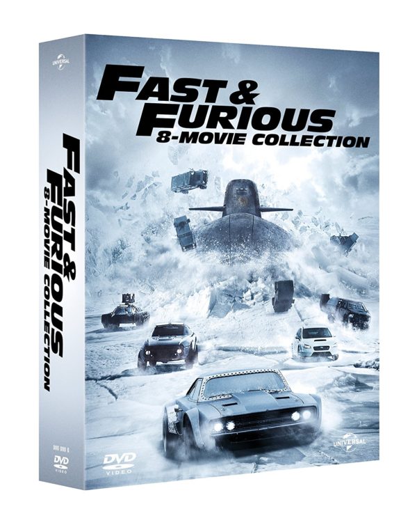 FAST & FURIOUS 1,8 (BOX 8 DVD)