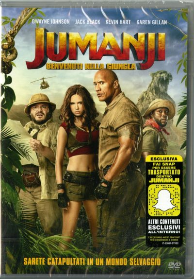 JUMANJI: BENVENUTI NELLA GIUNGLA