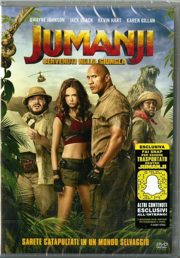 JUMANJI: BENVENUTI NELLA GIUNGLA
