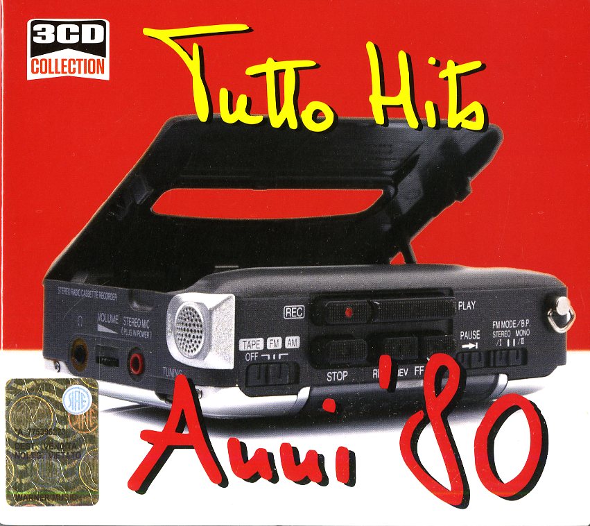 3CD COLLECTION: TUTTO HITS ANNI '80