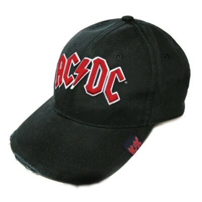 AC/DC: RED ON WHITE LOGO (CAPPELLO)