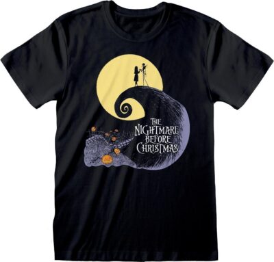 DISNEY: THE NIGHTMARE BEFORE CHRISTMAS - SILHOUETTE (T-SHIRT UNISEX TG. S)