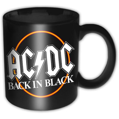 TAZZA CERAMICA BACK IN BLACK CIRCLE