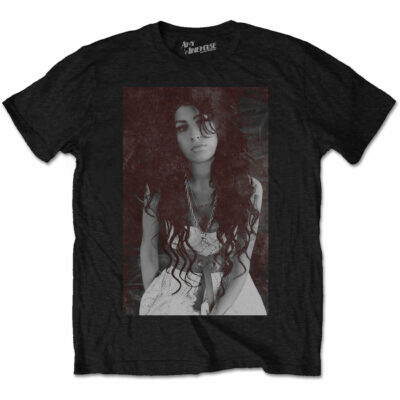 T-SHIRT L UNISEX BLACK BACK TO BLACK CHALK BOARD