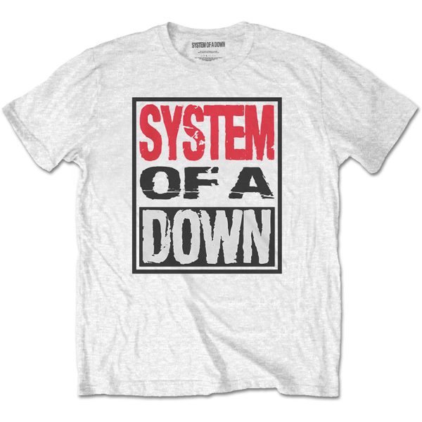 T-SHIRT # M UNISEX WHITE # TRIPLE STACK BOX