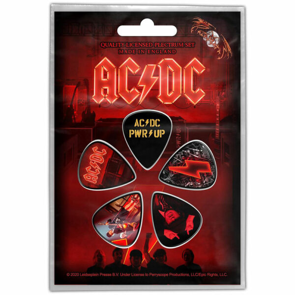 AC/DC: PWR-UP PLECTRUM PACK (SET PLETTRI)