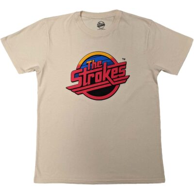 T-SHIRT # LARGE UNISEX NEUTRAL # RED LOGO