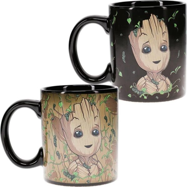 MARVEL: PALADONE - GUARDIANS OF THE GALAXY - GROOT (HEAT CHANGE MUG / TAZZA TERMOSENSIBILE)