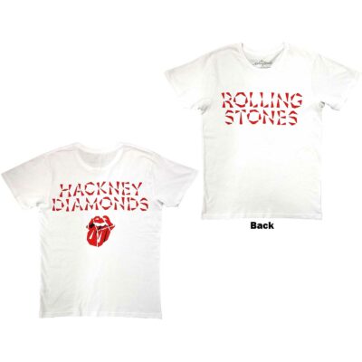 T-SHIRT MEDIUM UNISEX WHITE HACKNEY DIAMONDS