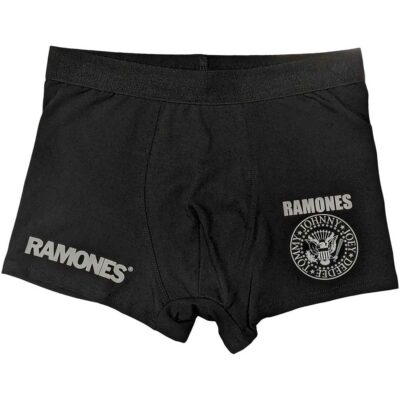 BOXERS # MEDIUM UNISEX BLACK # PRESIDENTIAL SEAL