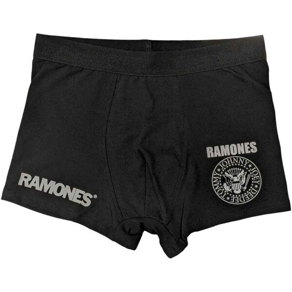BOXERS # LARGE UNISEX BLACK # PRESIDENTIAL SEAL