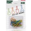 ROCKET RK44 SET PAPER CLIP, METALLO, MULTICOLORE, 10X0.1X10 CM 12 UNITà - immagine 2