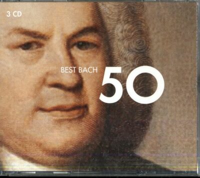 50 BEST BACH (BOX3CD)(MESSA IN B MIN.,MAGNIFICAT,CANTATA BWV147,BWV82A,BWV243