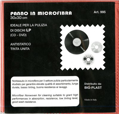 PANNO MICROFIBRA PULIZIA VINILI