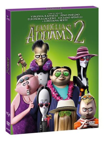 LA FAMIGLIA ADDAMS 2 "GREEN BOX"