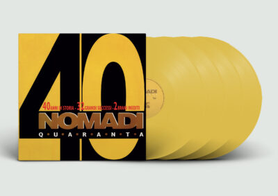 NOMADI 40 (180 GR. LP GIALLO BOX 4 LP LIMITED EDT.)