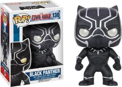 MARVEL: FUNKO POP! - CAPTAIN AMERICA: CIVIL WAR - BLACK PANTHER (VINYL FIGURE 130)