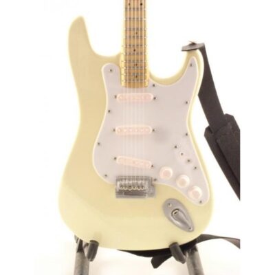 MINI CHITARRA DA COLLEZIONE REPLICA IN LEGNO - J.HENDRIX - WOODSTOCK '68