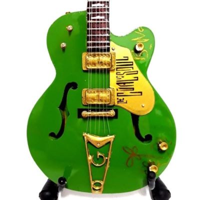 MINI CHITARRA DA COLLEZIONE REPLICA IN LEGNO - U2 -BONO - IRISH FALCON