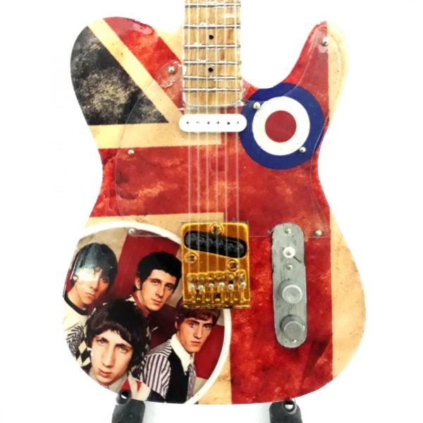 MINI CHITARRA DA COLLEZIONE REPLICA IN LEGNO - THE WHO - PETE TOWNSHEND