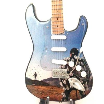 MINI CHITARRA DA COLLEZIONE REPLICA IN LEGNO - ROLLING STONES