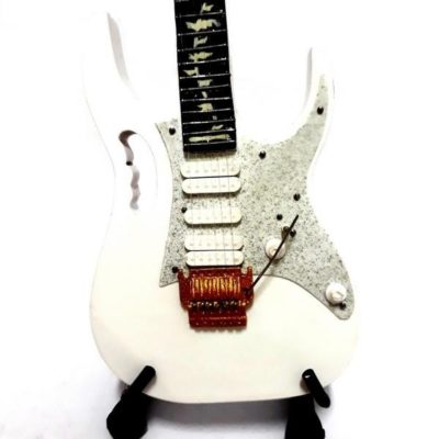 MINI CHITARRA DA COLLEZIONE REPLICA IN LEGNO - VAI STEVE