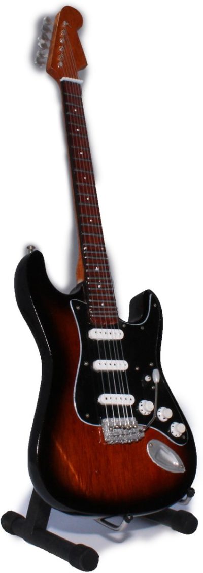 MINI CHITARRA DA COLLEZIONE REPLICA IN LEGNO DEEP PURPLE