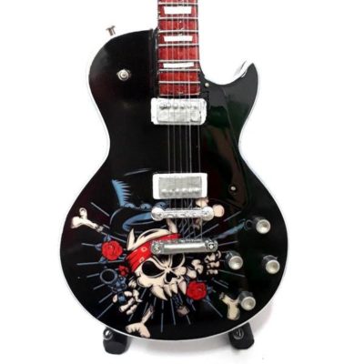 MINI CHITARRA DA COLLEZIONE REPLICA IN LEGNO -GUNS N' ROSES - SLASH