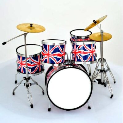 MINI BATTERIA DA COLLEZIONE REPLICA MOD. UK FLAG