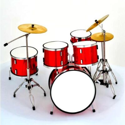MINI BATTERIA DA COLLEZIONE REPLICA MOD. RED CHROME