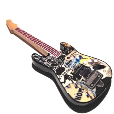MAGNETE PER FRIGO IN LEGNO A FORMA DI CHITARRA MOD. EXCLUSIVE
