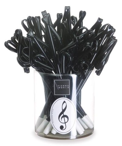 BALLPOINT PENNA G-CLEF BLACK (1 PC)