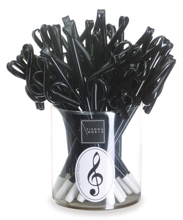 BALLPOINT PENNA G-CLEF BLACK (1 PC)