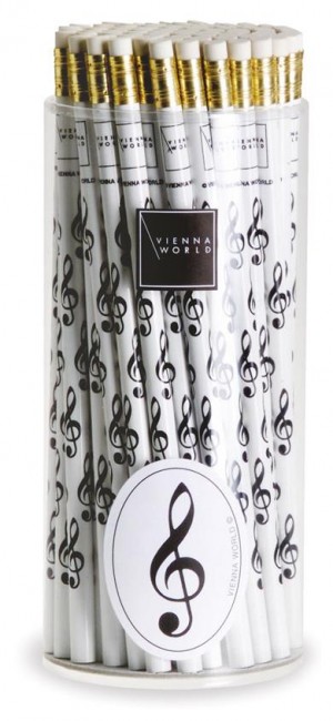 MATITA G-CLEF WHITE (1 PC)