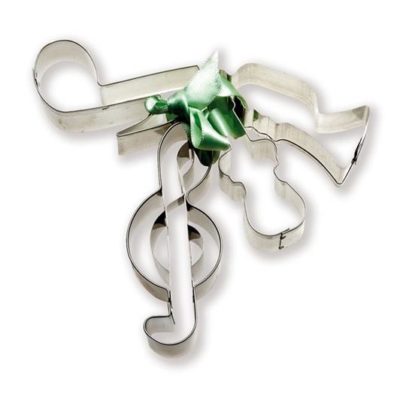 STAMPINI PER BISCOTTI SET 4-PART GREEN