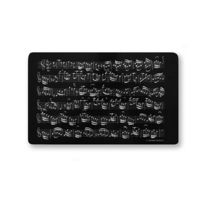 TAGLIERE TRASPARENTE TEMA MUSICALE
